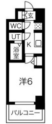 グランカリテ北梅田の物件間取画像